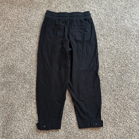 Athleta black jogger sweat pants size S - Picture 4 of 11